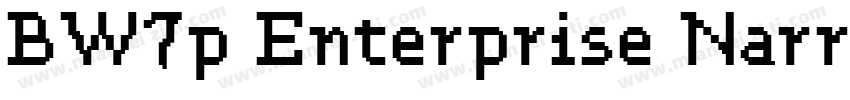BW7p Enterprise Narrow字体转换